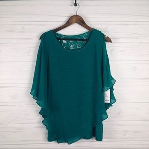 Apt 9 Teal Tunic